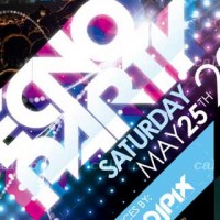 Techno Party Flyer PSD Template