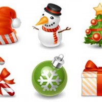 Tổng hợp 18 bộ icon để trang trí giáng sinh