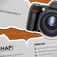 24 mẫu business card ấn tượng dành cho photographer