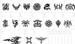 26 bộ font chữ tattoo độc đáo và rất "hầm hố"