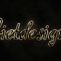 Perfect Gold Text Effect - Hiệu ứng chữ mạ vàng