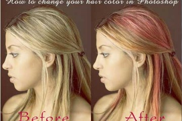 Cách thay đổi màu tóc đơn giản bằng Photoshop