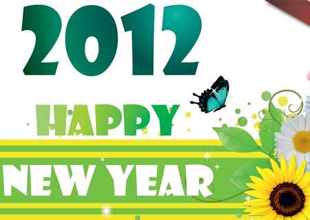 Bộ 43 hình nền nói riêng mang lại năm mới tết đến 2012