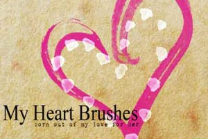 23 bộ Brush dành cho thiết kế Valentine