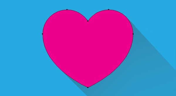 Hướng dẫn vẽ trái tim đơn giản bằng Adobe Illustrator
